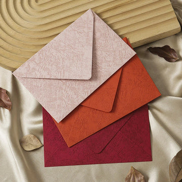 Vintage Tree Pattern Envelopes