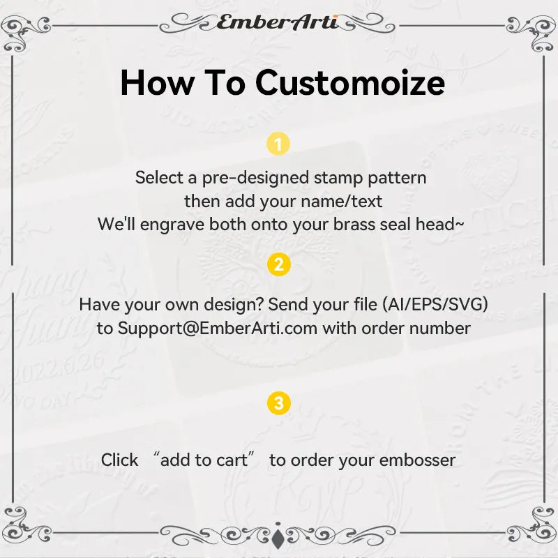 Custom Wedding Embosser