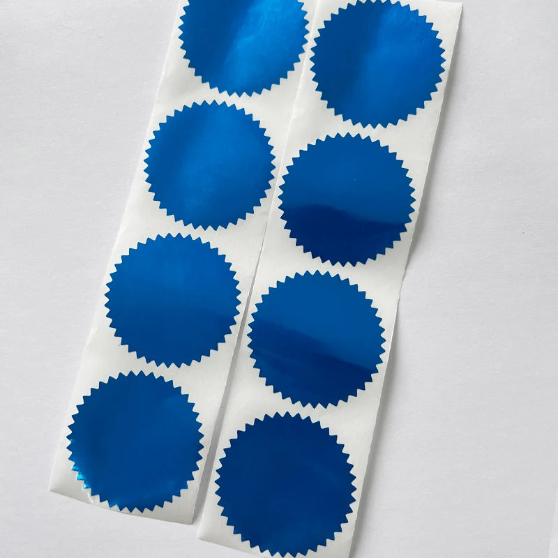 Gold Embosser Seal Stickers& More Colors Available