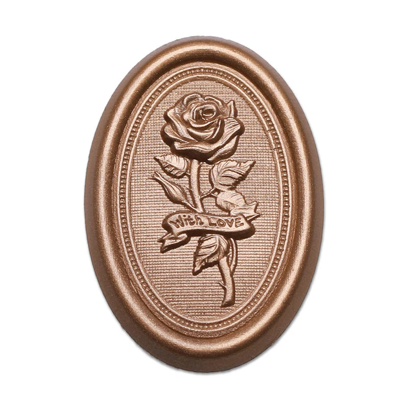 Pre-Designed  Self-Adhesive Wax Seal Stickers