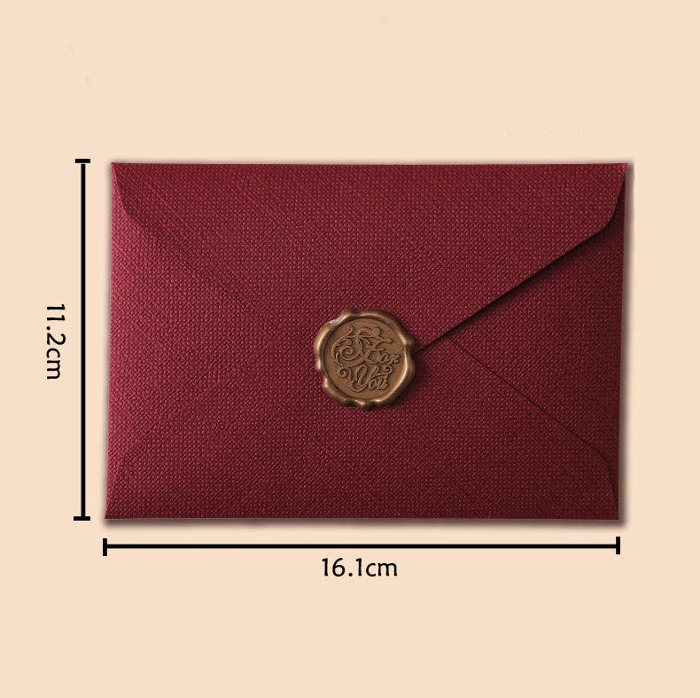 Linen Texture Kraft Envelopes