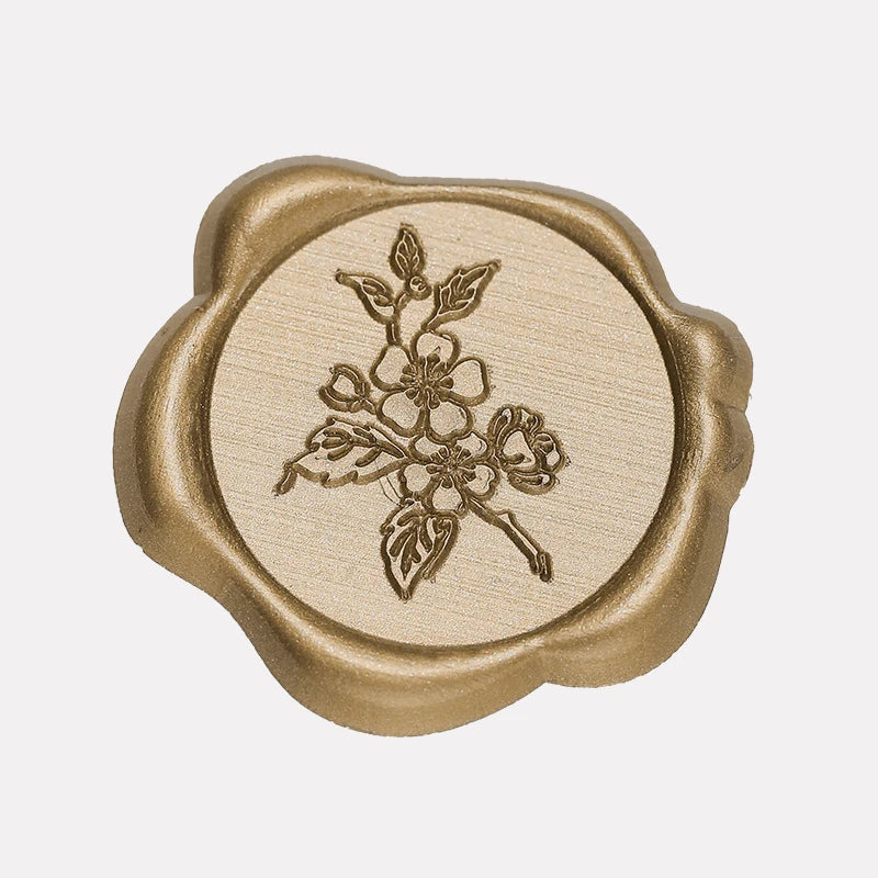 Pre-Designed  Self-Adhesive Wax Seal Stickers
