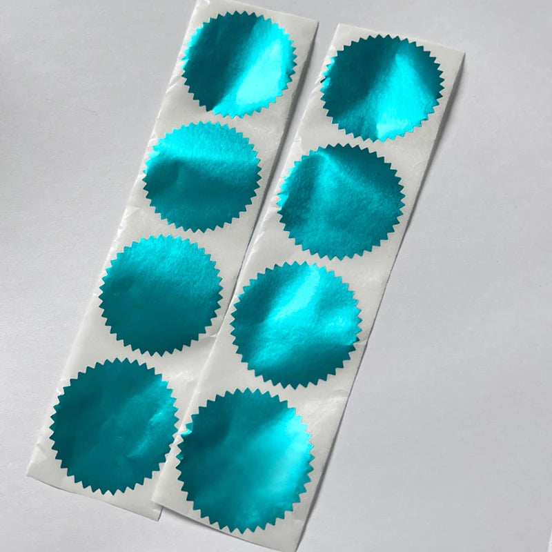 Gold Embosser Seal Stickers& More Colors Available