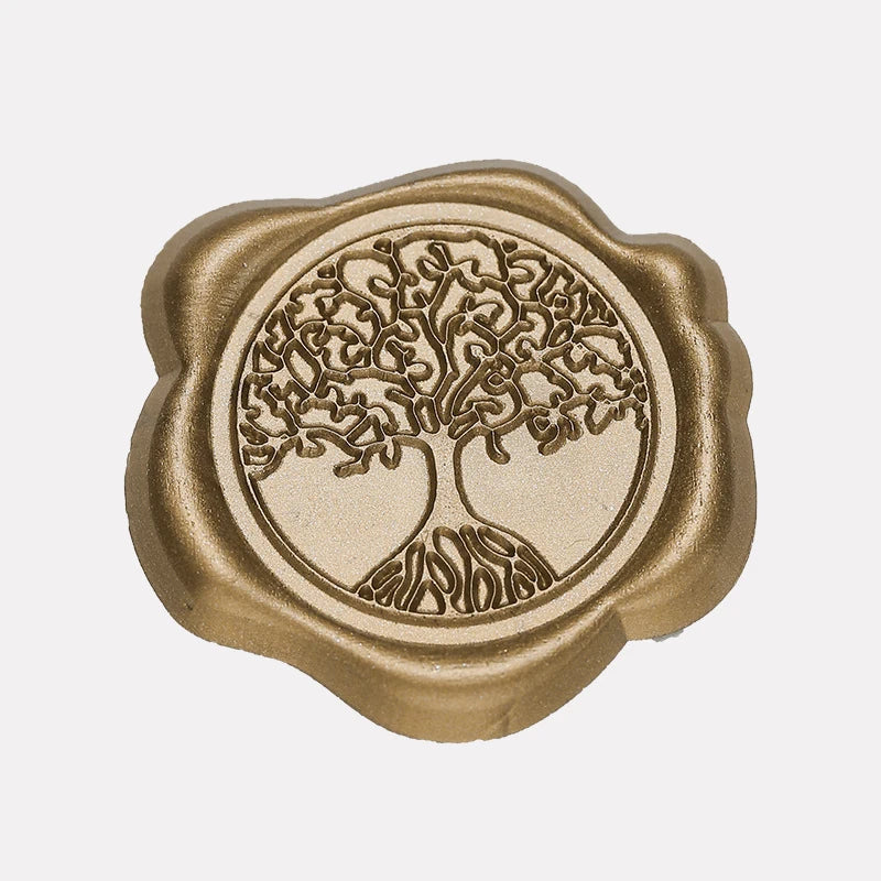 Pre-Designed  Self-Adhesive Wax Seal Stickers