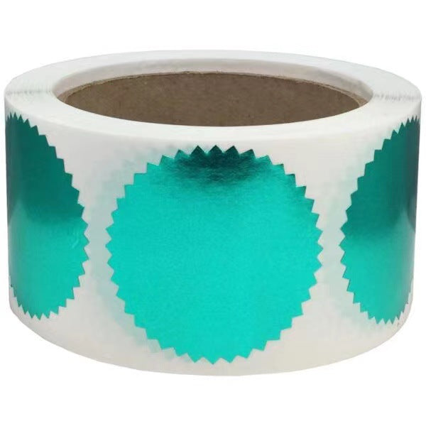 Gold Embosser Seal Stickers& More Colors Available