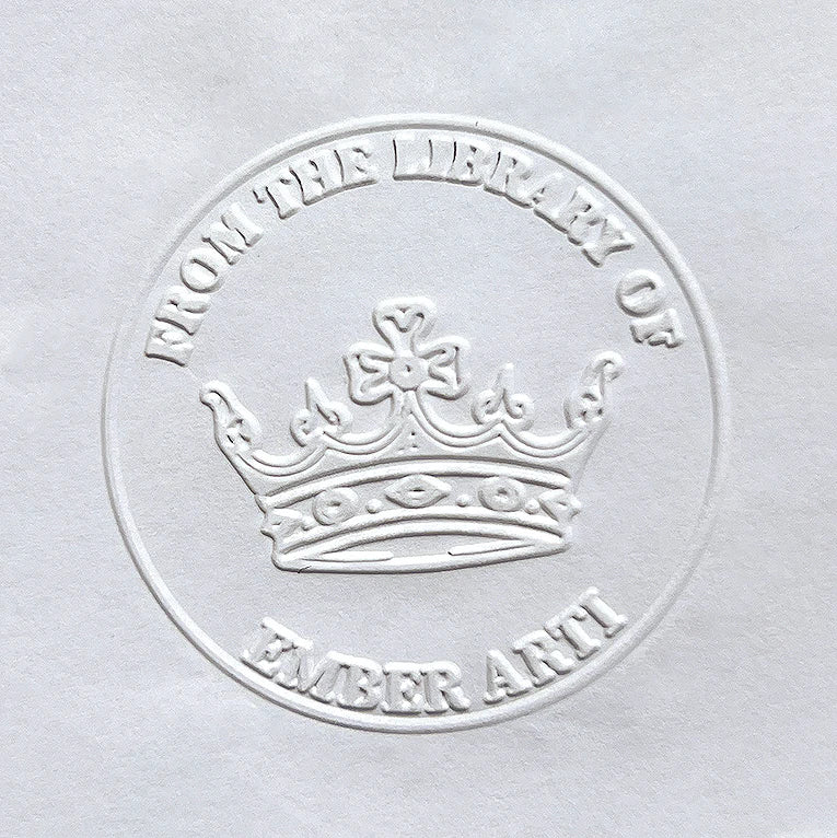 Custom Book Embosser | Personalized Seal Stamp Embosser