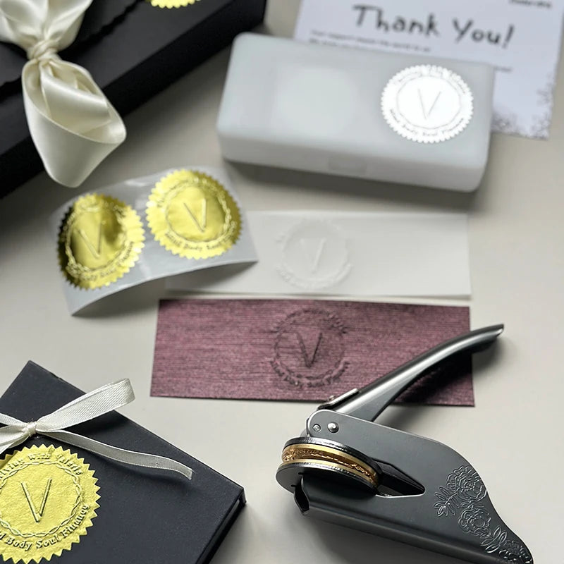 Custom Book Embosser | Personalized Seal Stamp Embosser