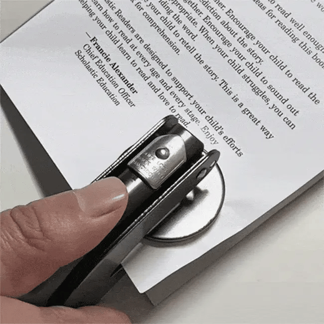 Custom Book Embosser | Personalized Seal Stamp Embosser