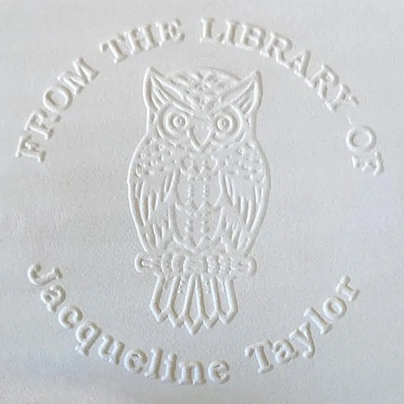 Custom Book Embosser | Personalized Seal Stamp Embosser