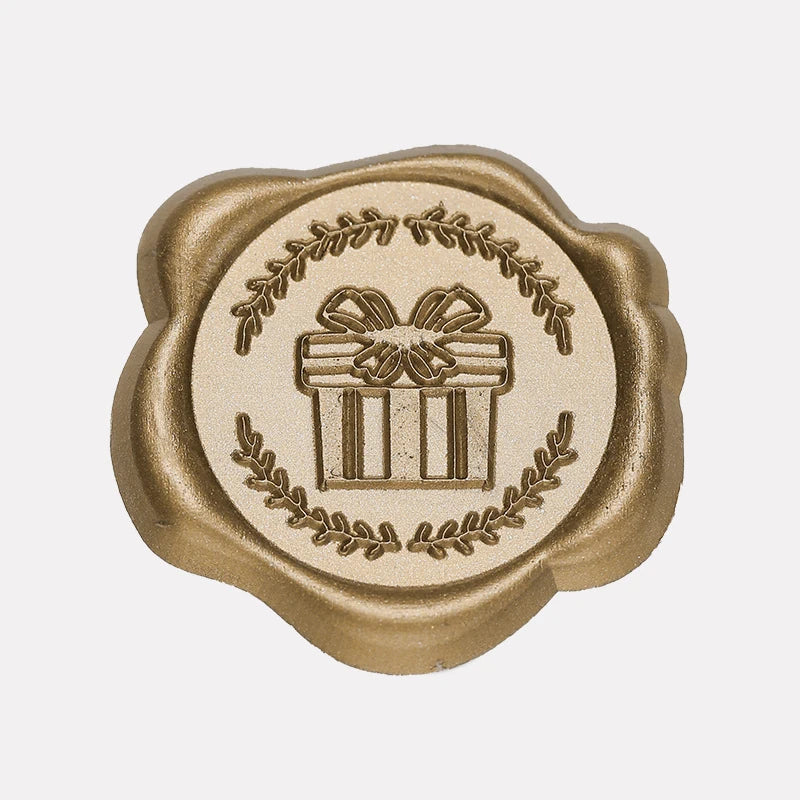 Pre-Designed  Self-Adhesive Wax Seal Stickers