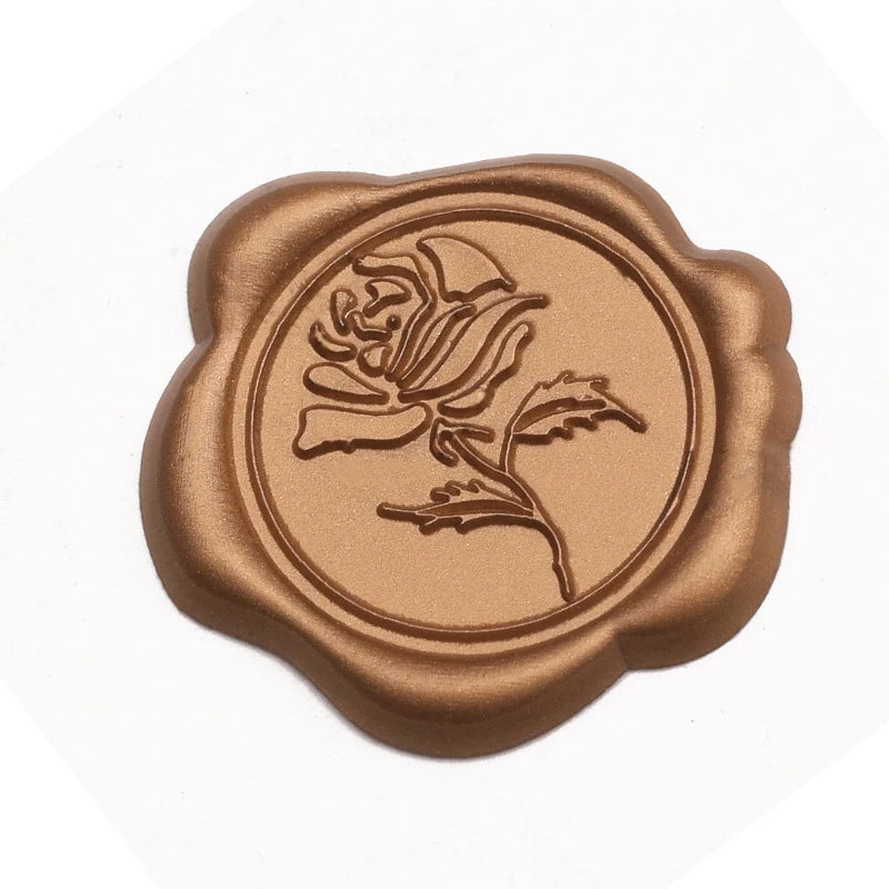 Pre-Designed  Self-Adhesive Wax Seal Stickers