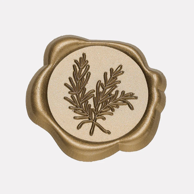 Pre-Designed  Self-Adhesive Wax Seal Stickers